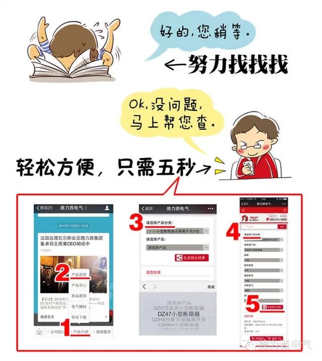 德力西電氣漫畫老鄭囧事 - 不懂?dāng)?shù)字化