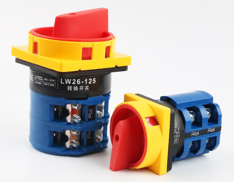 德力西掛鎖型萬(wàn)能轉(zhuǎn)換開關(guān)LW26GS-20/04M1 20/04M2 銀觸點(diǎn)萬(wàn)能轉(zhuǎn)換開關(guān) 掛鎖型電源切斷開關(guān) 定制產(chǎn)品